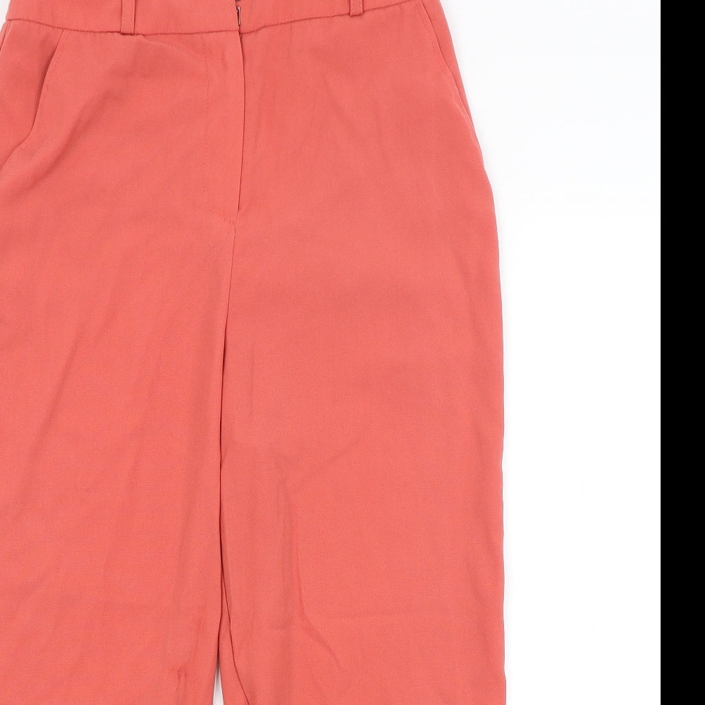 George Womens Red   Cropped Trousers Size 8 L20 in