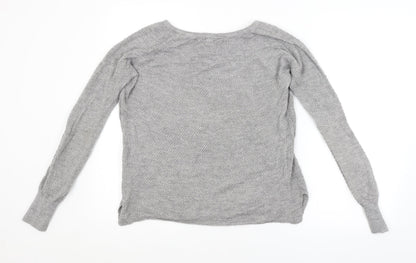Womens UK Size M Only Grey Pullover Jumper