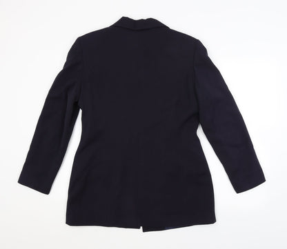 ADMANI Womens Blue   Jacket Blazer Size 14