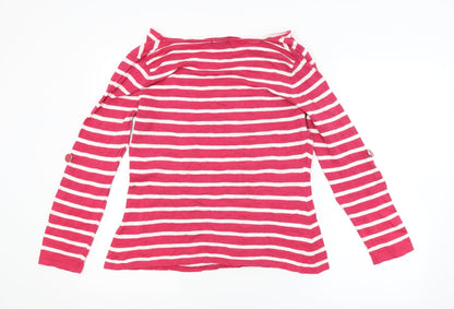 Womens UK Size 12 Pomodoro Pink Pullover Jumper