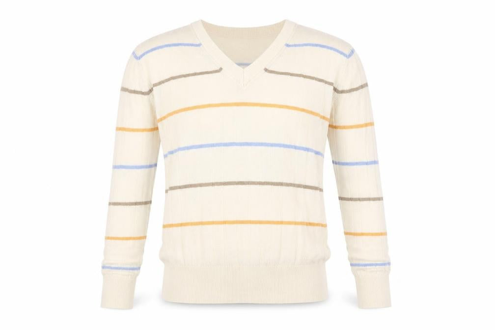 Mens UK Size S M&S Beige Pullover Jumper