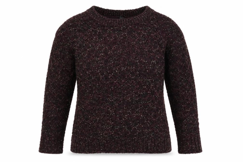 Womens UK Size 14 Atmosphere Purple Pullover Jumper