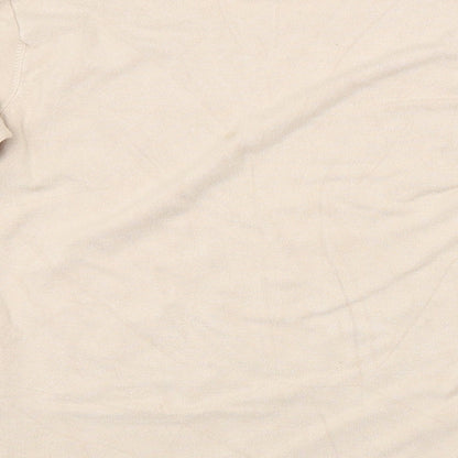 FRANK SAUL Womens Beige   Pullover Jumper Size S