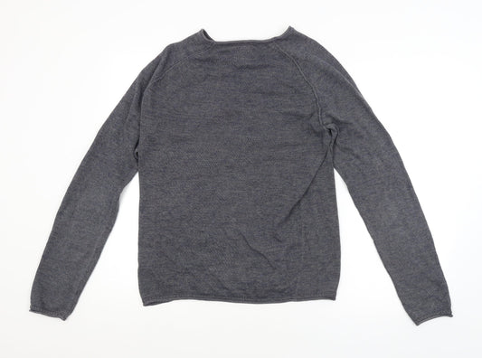Blend Womens Grey   Pullover Jumper Size M
