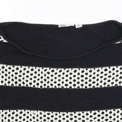 Womens UK Size 10 Preworn Multicoloured Pullover Jumper