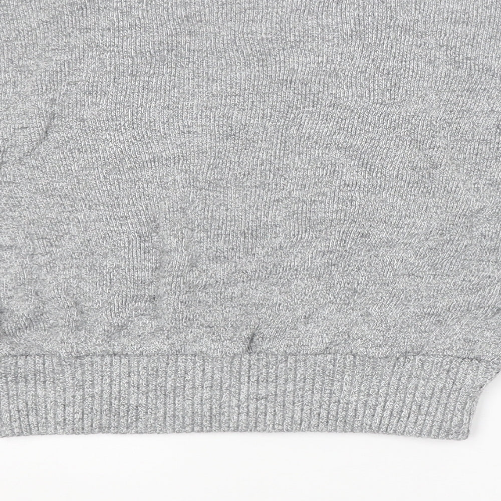 Womens UK Size M PRETTYLITTLETHING Grey Pullover Jumper