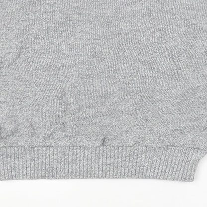 Womens UK Size M PRETTYLITTLETHING Grey Pullover Jumper