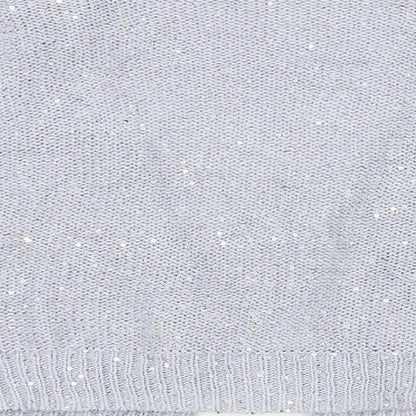 Womens UK Size 12 M&S Blue Cardigan Jumper