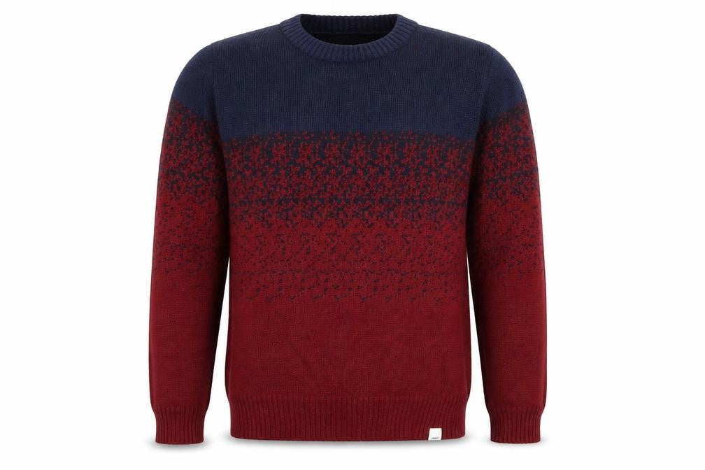 Fabric Mens Multicoloured   Pullover Jumper Size S