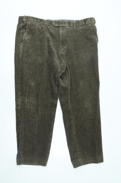 Womens UK Size 40 M&S Regular Fit  Brown Trousers