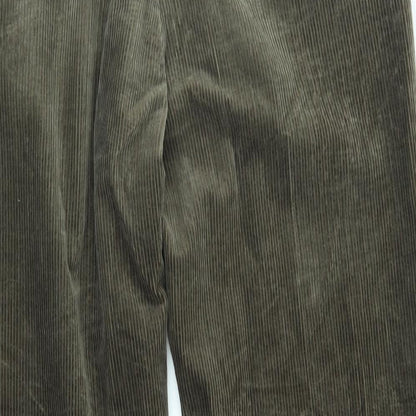 Womens UK Size 40 M&S Regular Fit  Brown Trousers