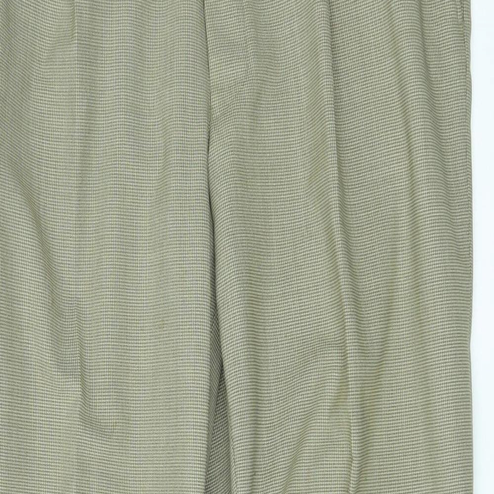 Womens UK Size 38 M&S Regular Fit  Beige Trousers