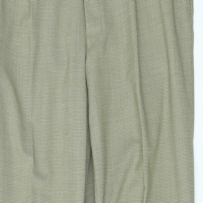 Womens UK Size 38 M&S Regular Fit  Beige Trousers