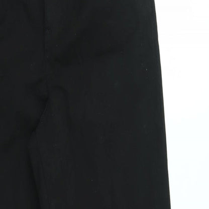 Womens UK Size 10 ASOS Regular Fit  Black Trousers