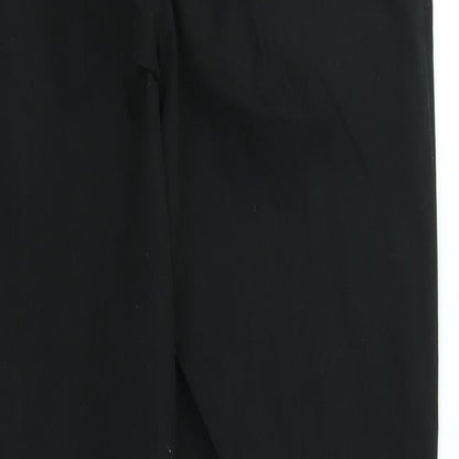 Womens UK Size 10 ASOS Regular Fit  Black Trousers