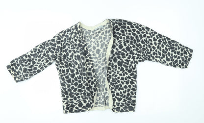 Womens UK Size L Preworn Ivory Shrug Jumper