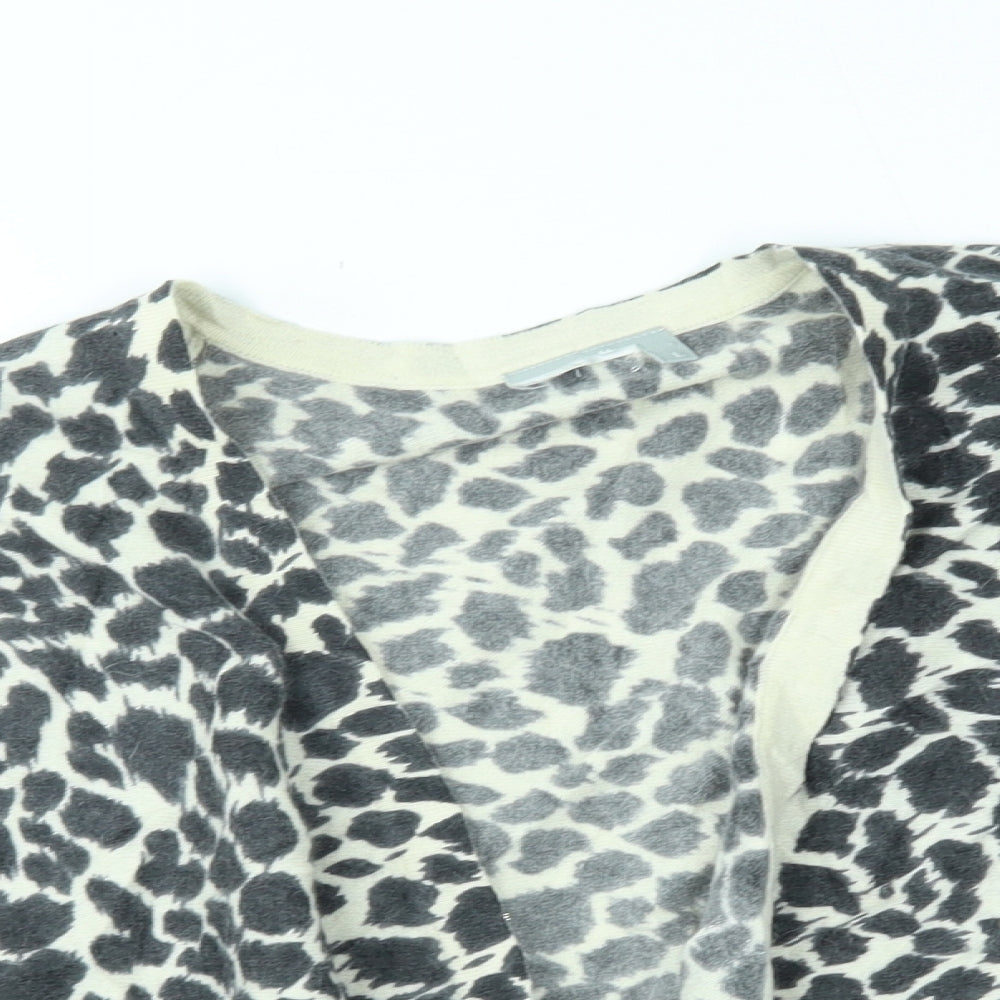 Womens UK Size L Preworn Ivory Shrug Jumper