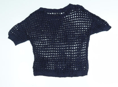 Womens UK Size M NEXT Blue Pullover Jumper