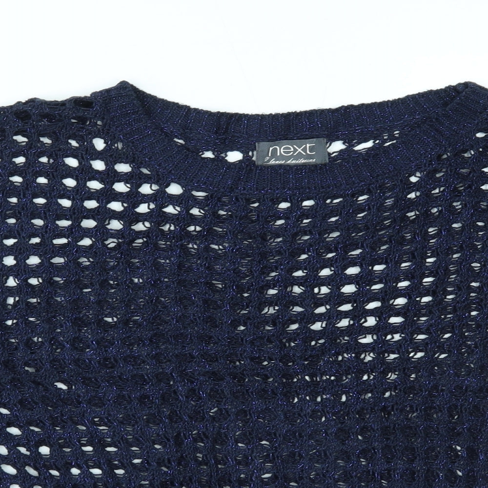 Womens UK Size M NEXT Blue Pullover Jumper