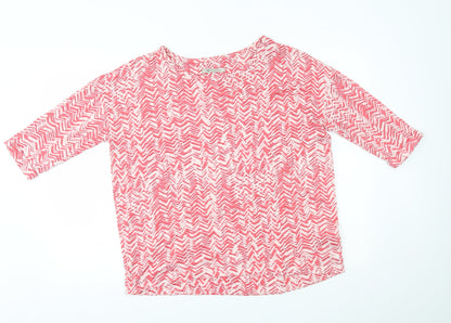 Womens UK Size 12 M&S Pink Pullover Jumper