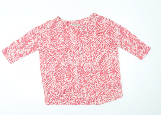 Womens UK Size 12 M&S Pink Pullover Jumper