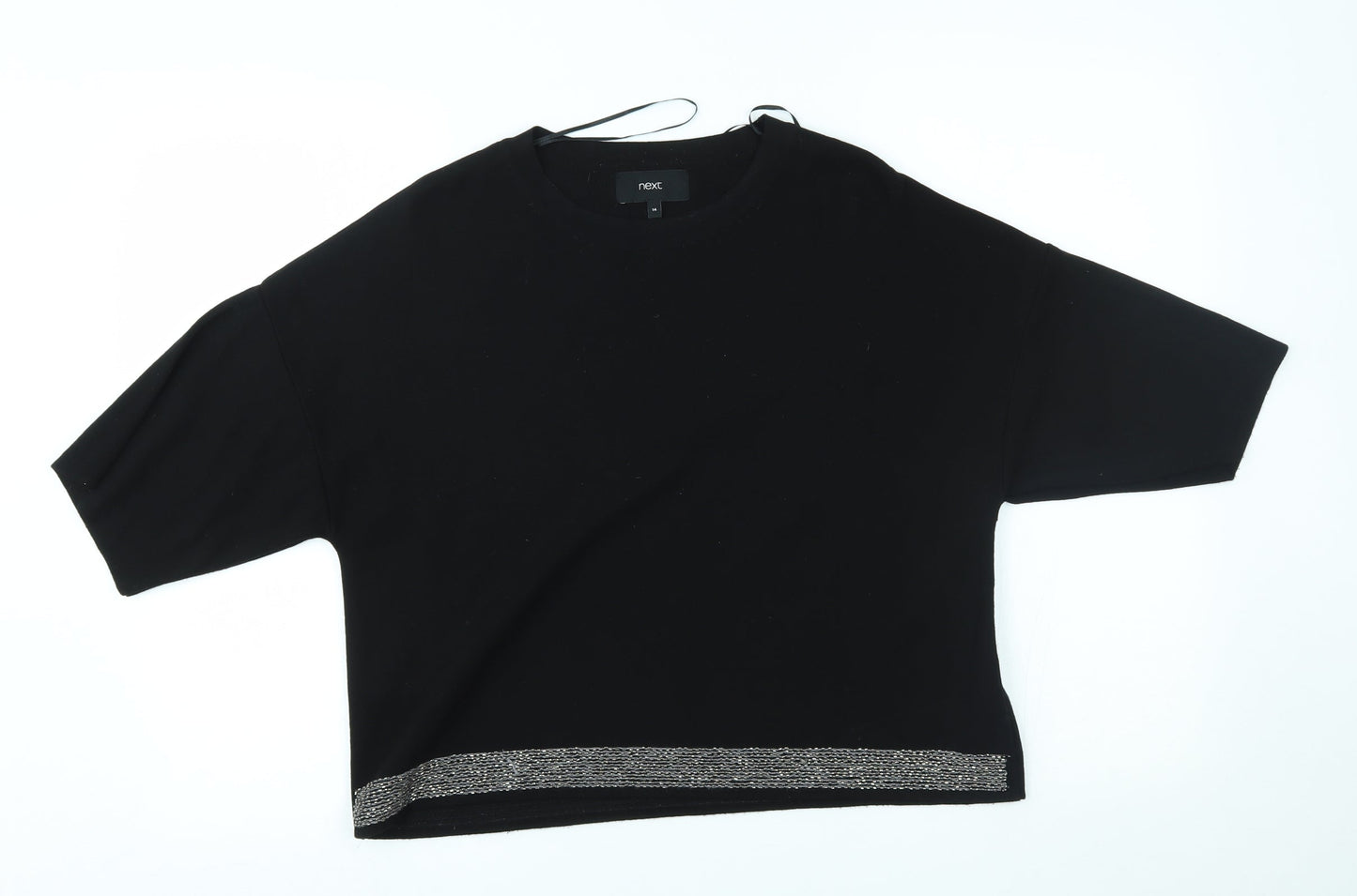 Womens UK Size 14 NEXT Black Pullover Jumper