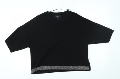 Womens UK Size 14 NEXT Black Pullover Jumper