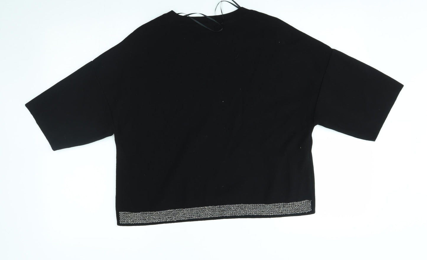 Womens UK Size 14 NEXT Black Pullover Jumper
