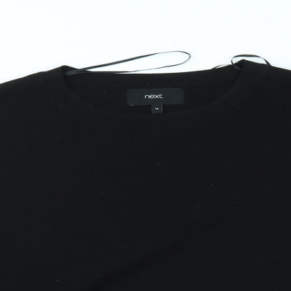 Womens UK Size 14 NEXT Black Pullover Jumper