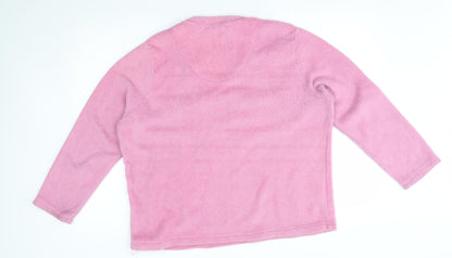 Primark Womens Pink   Pullover Jumper Size M  - twoos company, loungewear