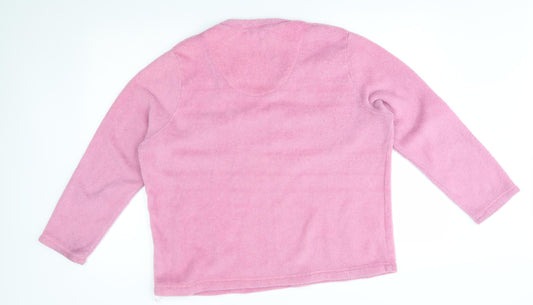 Primark Womens Pink   Pullover Jumper Size M  - twoos company, loungewear