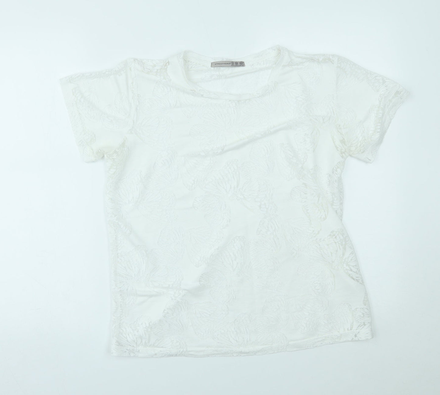 Atmosphere Womens White   Basic Blouse Size 16