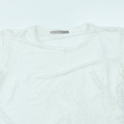 Atmosphere Womens White   Basic Blouse Size 16