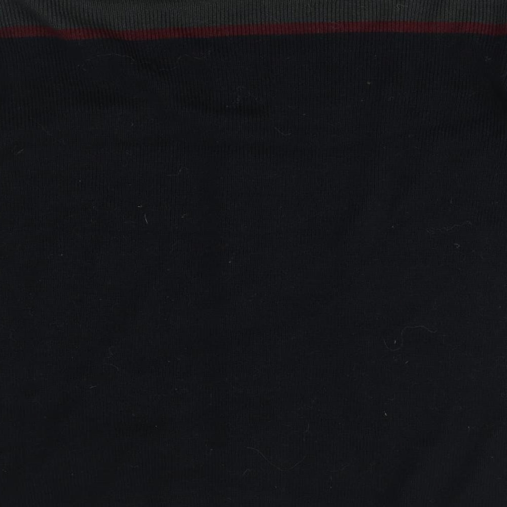 EWM Womens Black   Full Zip Jumper Size M