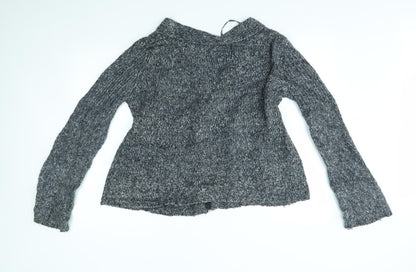 Heart and Soul Womens Grey   Cardigan Jumper Size 16