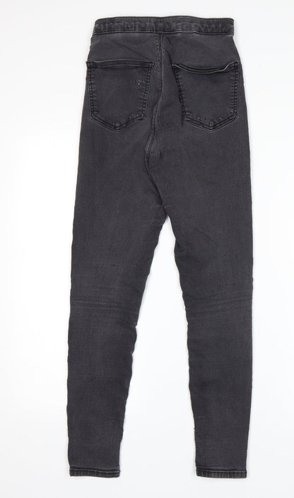 tOPSHO Womens Black   Skinny Jeans Size 28 in L32 in