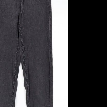tOPSHO Womens Black   Skinny Jeans Size 28 in L32 in