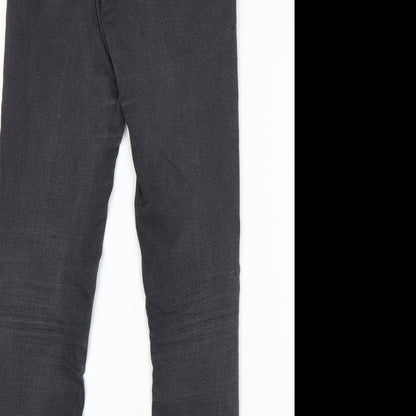 tOPSHO Womens Black   Skinny Jeans Size 28 in L32 in