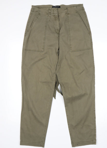 Dorothy Perkins Womens Green   Straight Jeans Size 10 L29 in