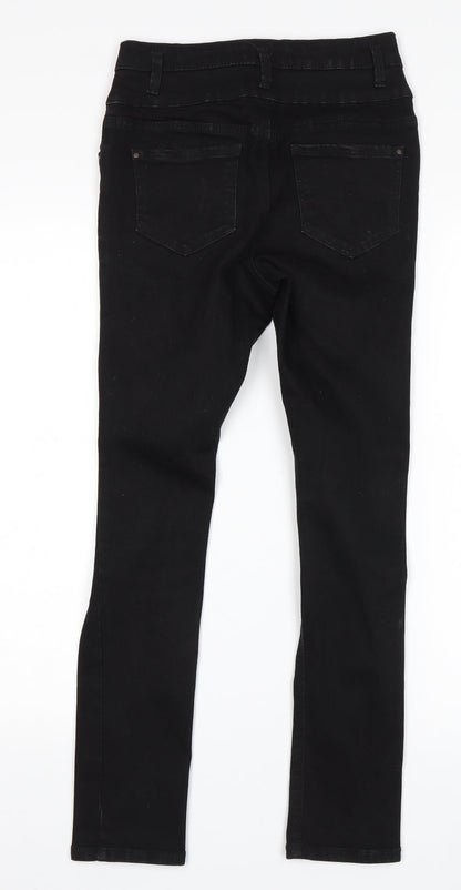 New Looj Girls Black   Skinny Jeans Size 12 Years