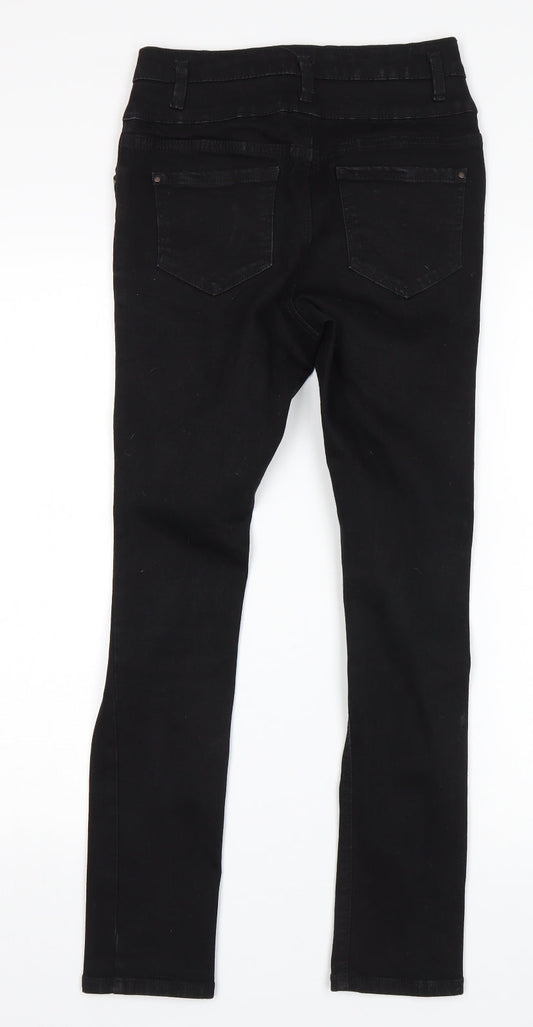 New Looj Girls Black   Skinny Jeans Size 12 Years