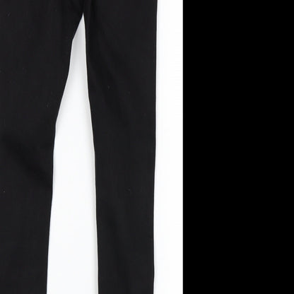 New Looj Girls Black   Skinny Jeans Size 12 Years