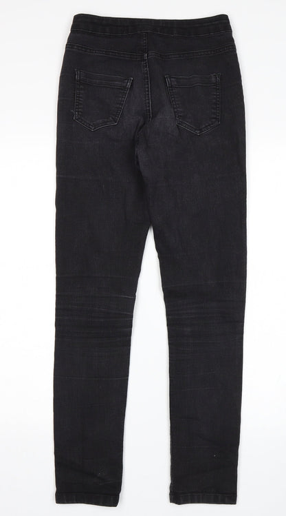 Denim Co Womens Black   Skinny Jeans Size 10 L28 in