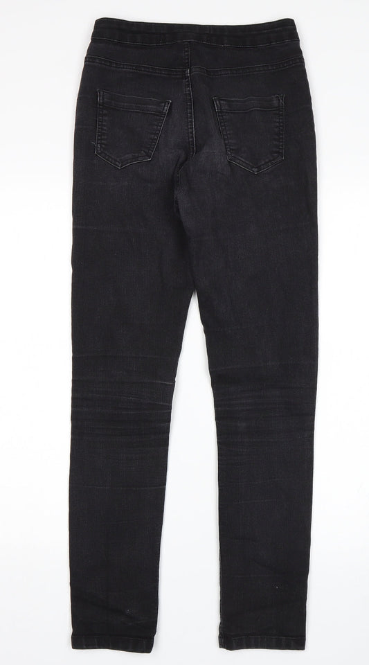 Denim Co Womens Black   Skinny Jeans Size 10 L28 in