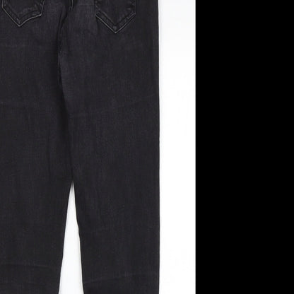 Denim Co Womens Black   Skinny Jeans Size 10 L28 in