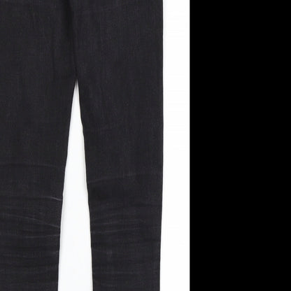 Denim Co Womens Black   Skinny Jeans Size 10 L28 in