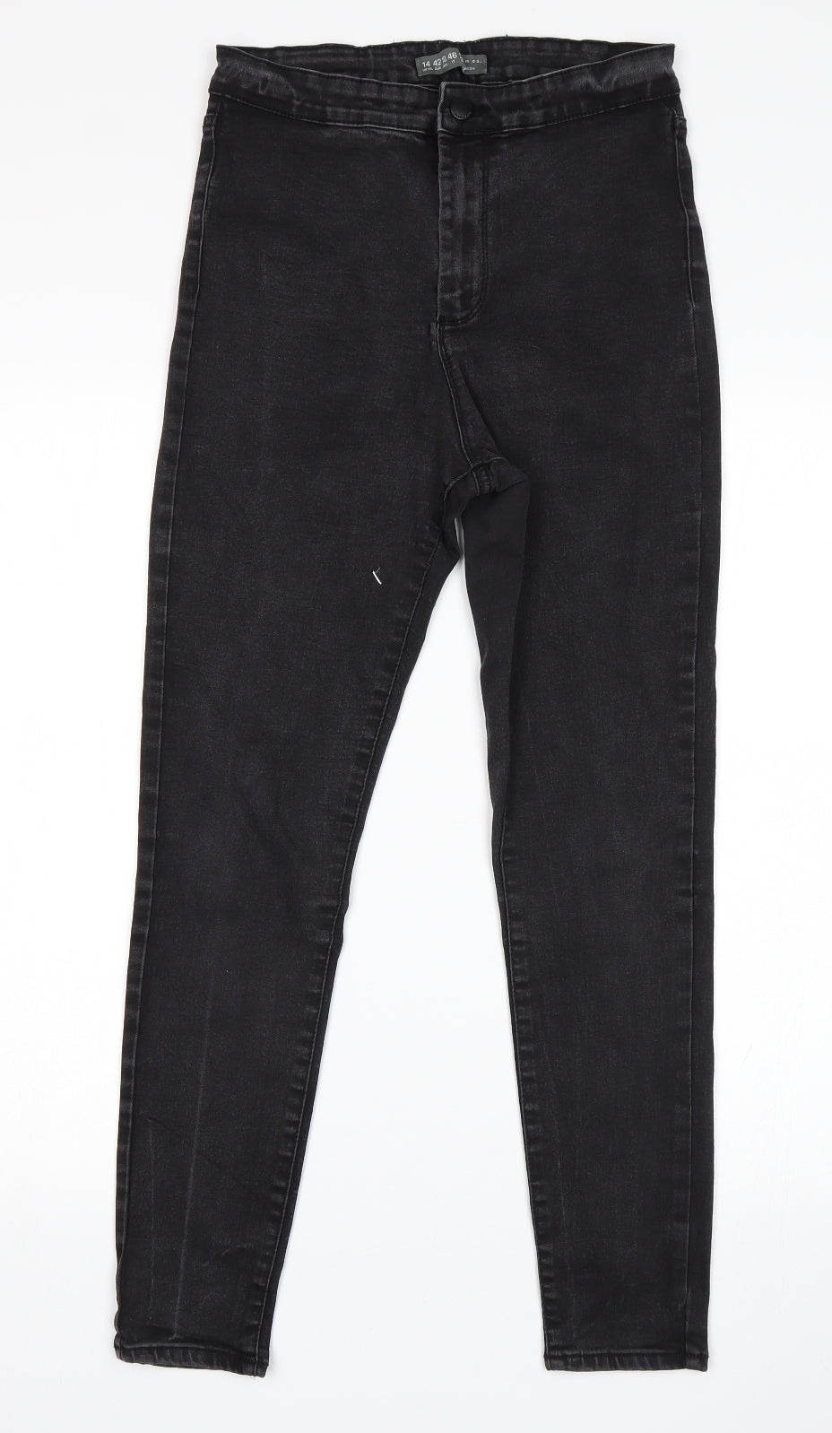 Denim Co Womens Black   Skinny Jeans Size 14 L28 in