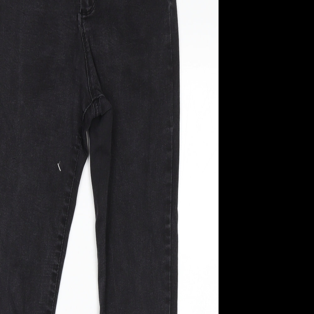 Denim Co Womens Black   Skinny Jeans Size 14 L28 in
