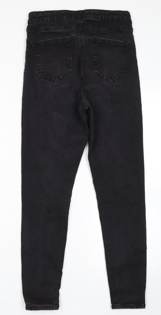 Denim Co Womens Black   Skinny Jeans Size 14 L26 in