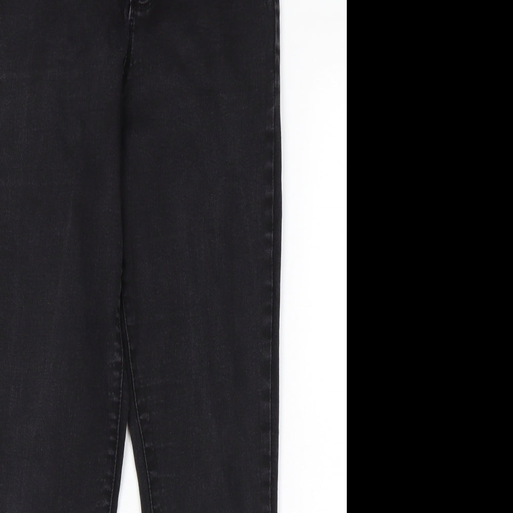 Denim Co Womens Black   Skinny Jeans Size 14 L26 in